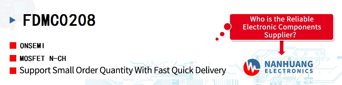 FDMC0208 onsemi MOSFET N-CH