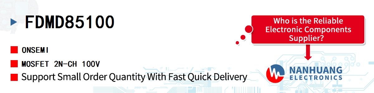 FDMD85100 onsemi MOSFET 2N-CH 100V
