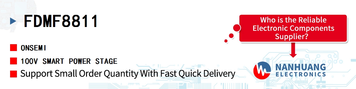 FDMF8811 onsemi 100V SMART POWER STAGE