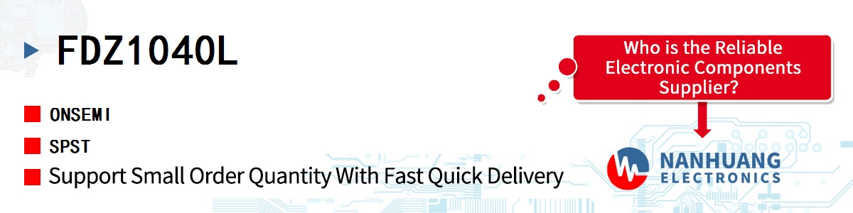 FDZ1040L onsemi SPST