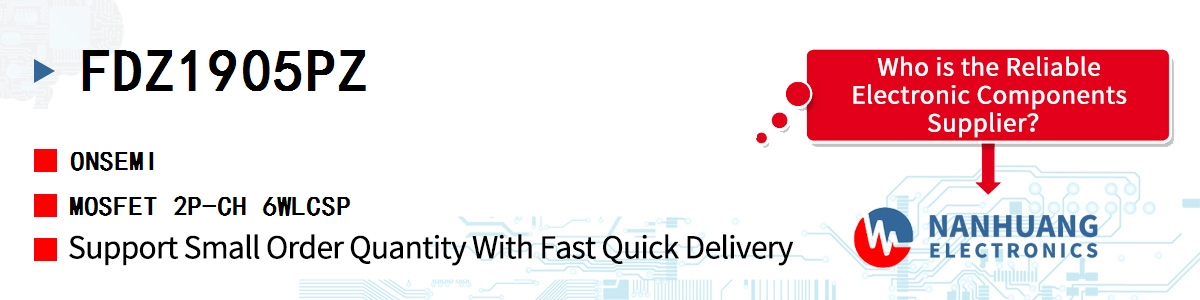 FDZ1905PZ onsemi MOSFET 2P-CH 6WLCSP