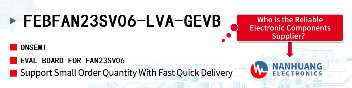 FEBFAN23SV06-LVA-GEVB onsemi EVAL BOARD FOR FAN23SV06