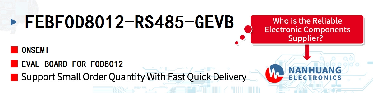 FEBFOD8012-RS485-GEVB onsemi EVAL BOARD FOR FOD8012