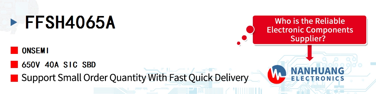 FFSH4065A onsemi 650V 40A SIC SBD