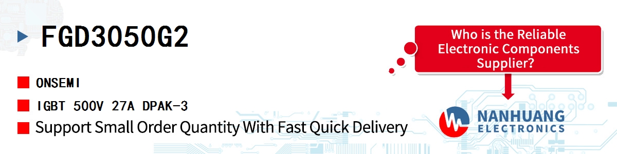 FGD3050G2 onsemi IGBT 500V 27A DPAK-3