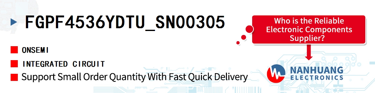 FGPF4536YDTU_SN00305 onsemi INTEGRATED CIRCUIT