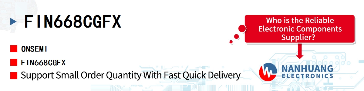 FIN668CGFX onsemi FIN668CGFX