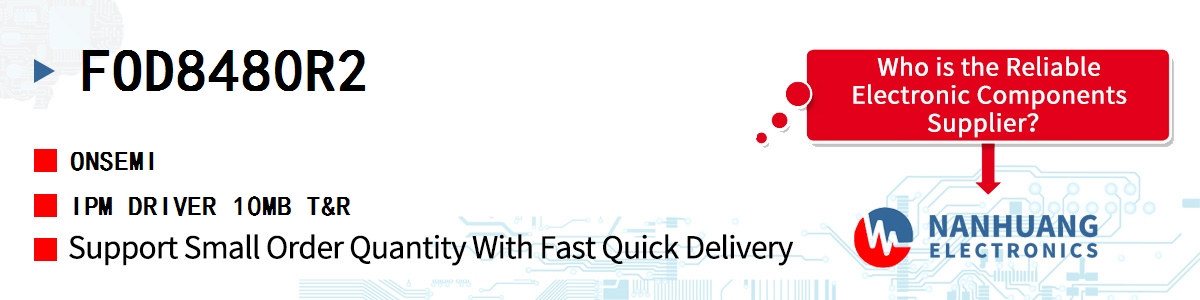 FOD8480R2 onsemi IPM DRIVER 10MB T&R