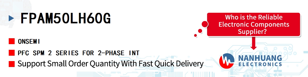 FPAM50LH60G onsemi PFC SPM 2 SERIES FOR 2-PHASE INT