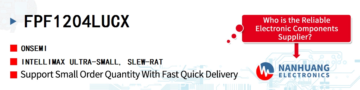 FPF1204LUCX onsemi INTELLIMAX ULTRA-SMALL, SLEW-RAT
