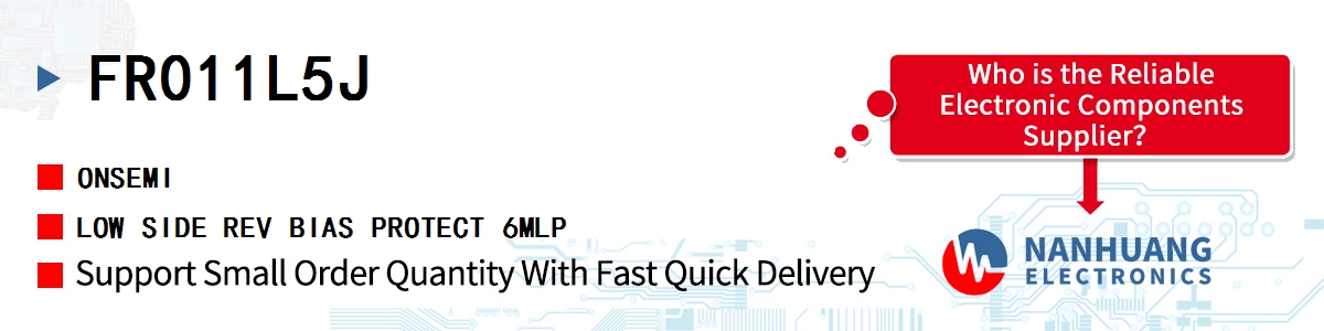 FR011L5J onsemi LOW SIDE REV BIAS PROTECT 6MLP