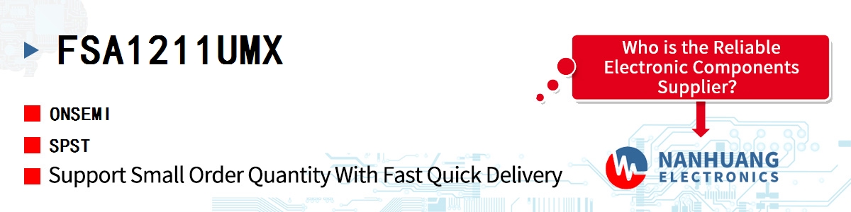 FSA1211UMX onsemi SPST