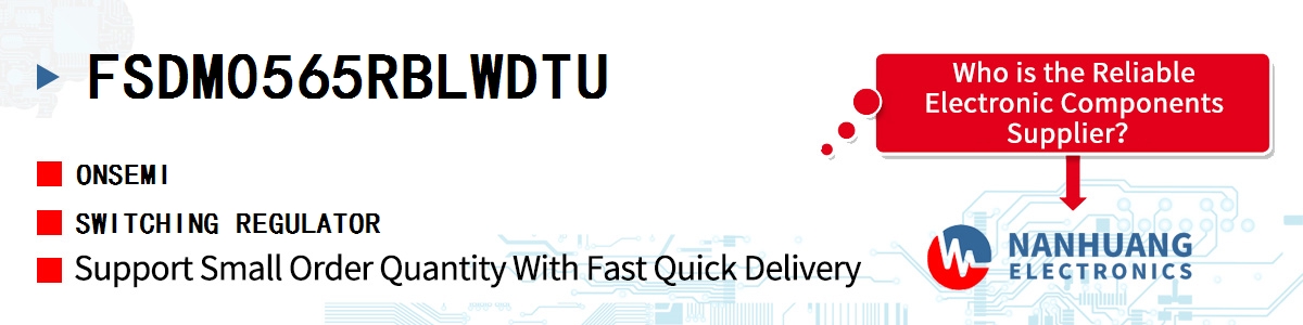 FSDM0565RBLWDTU onsemi SWITCHING REGULATOR