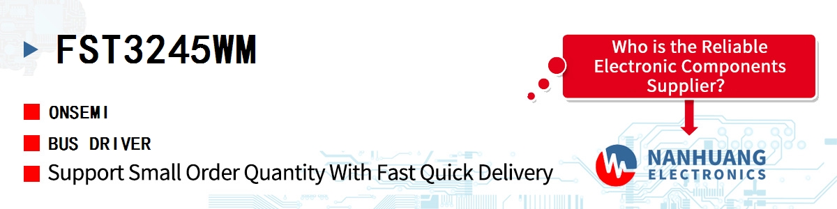 FST3245WM onsemi BUS DRIVER