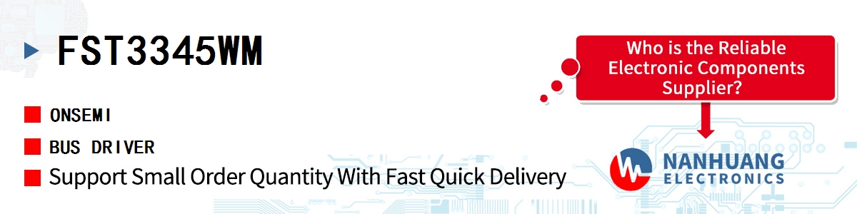 FST3345WM onsemi BUS DRIVER