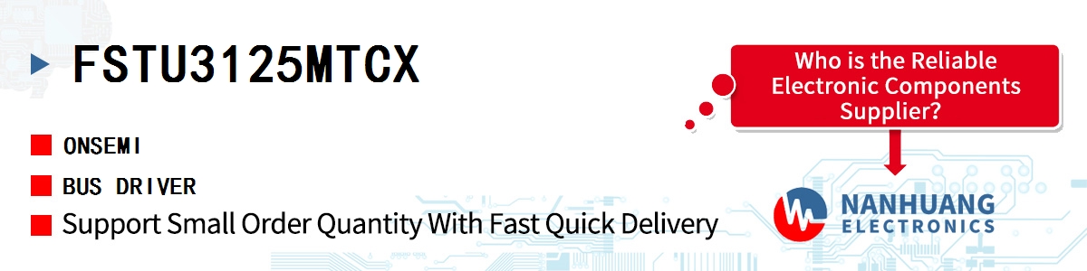FSTU3125MTCX onsemi BUS DRIVER