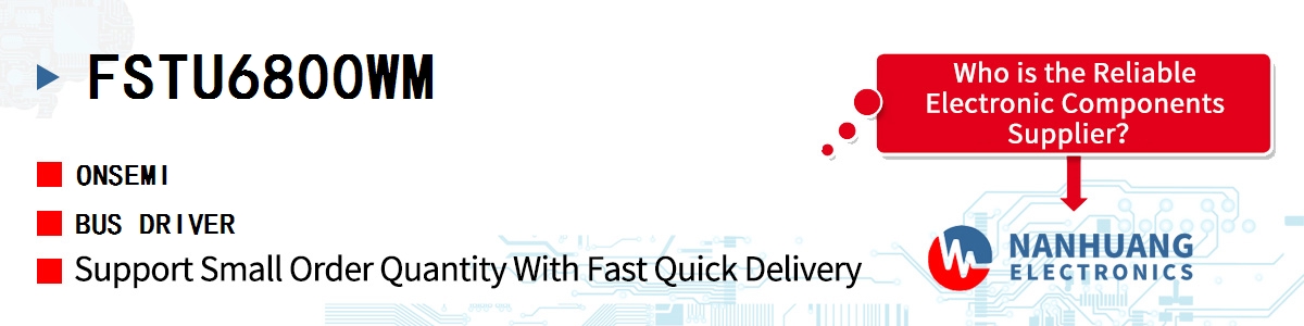 FSTU6800WM onsemi BUS DRIVER
