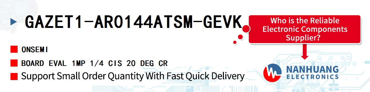 GAZET1-AR0144ATSM-GEVK onsemi BOARD EVAL 1MP 1/4 CIS 20 DEG CR