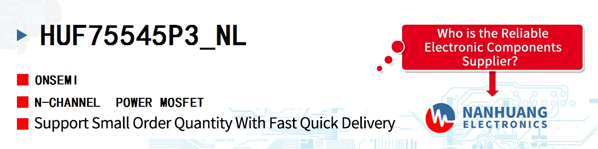 HUF75545P3_NL onsemi N-CHANNEL POWER MOSFET