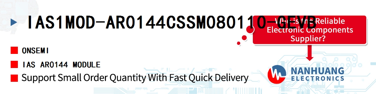 IAS1MOD-AR0144CSSM080110-GEVB onsemi IAS AR0144 MODULE