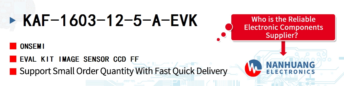 KAF-1603-12-5-A-EVK onsemi EVAL KIT IMAGE SENSOR CCD FF