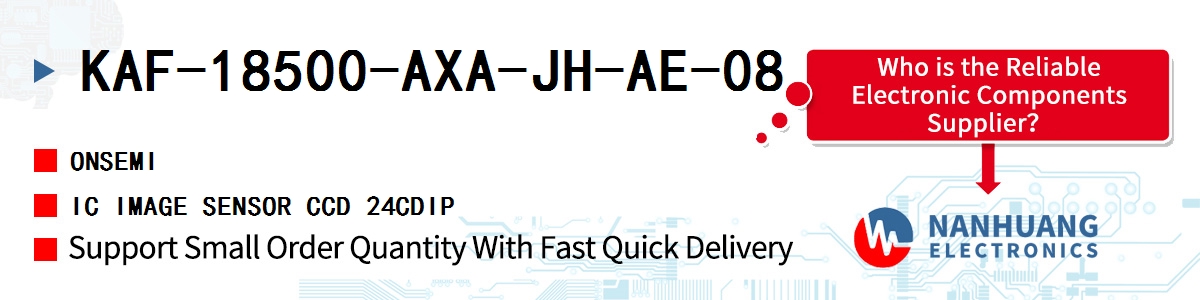 KAF-18500-AXA-JH-AE-08 onsemi IC IMAGE SENSOR CCD 24CDIP