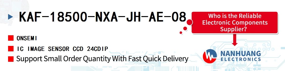 KAF-18500-NXA-JH-AE-08 onsemi IC IMAGE SENSOR CCD 24CDIP