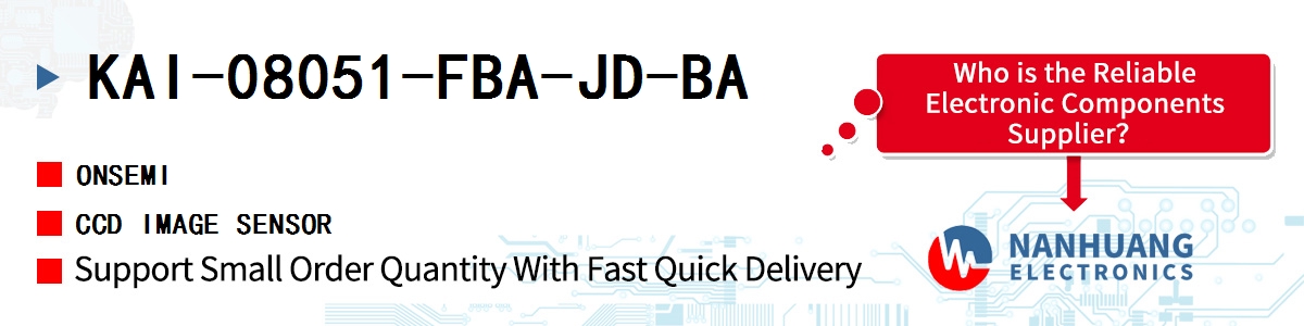 KAI-08051-FBA-JD-BA onsemi CCD IMAGE SENSOR