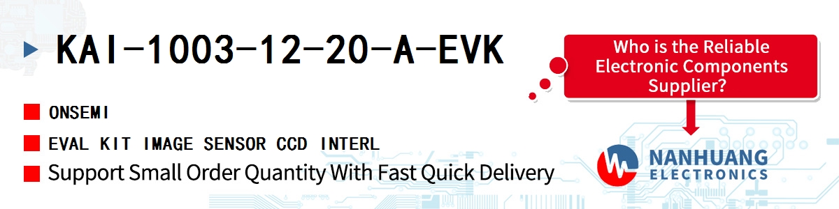 KAI-1003-12-20-A-EVK onsemi EVAL KIT IMAGE SENSOR CCD INTERL