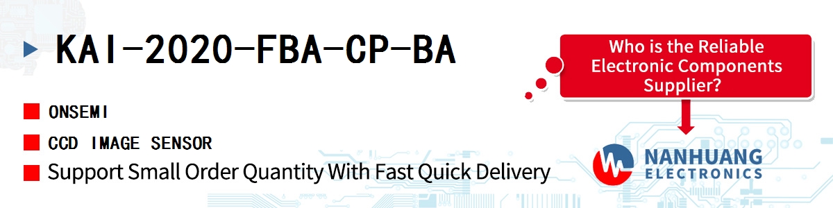 KAI-2020-FBA-CP-BA onsemi CCD IMAGE SENSOR
