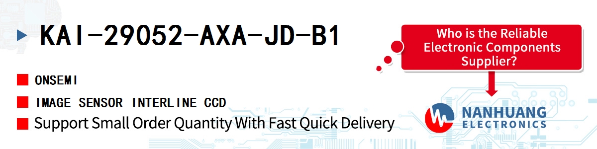 KAI-29052-AXA-JD-B1 onsemi IMAGE SENSOR INTERLINE CCD