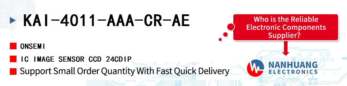 KAI-4011-AAA-CR-AE onsemi IC IMAGE SENSOR CCD 24CDIP