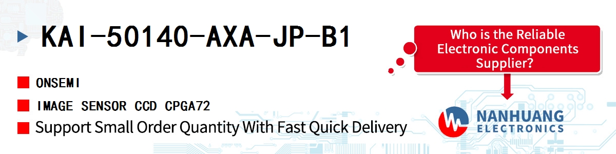 KAI-50140-AXA-JP-B1 onsemi IMAGE SENSOR CCD CPGA72