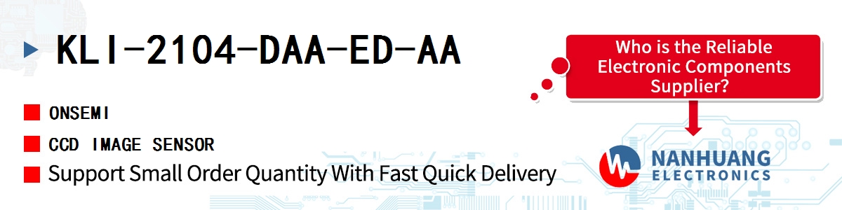 KLI-2104-DAA-ED-AA onsemi CCD IMAGE SENSOR