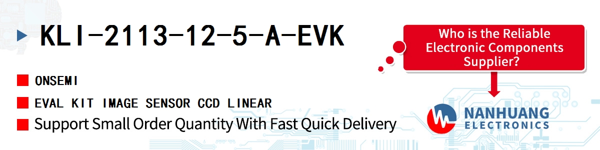 KLI-2113-12-5-A-EVK onsemi EVAL KIT IMAGE SENSOR CCD LINEAR