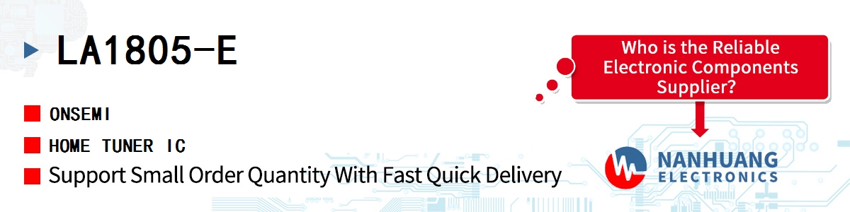 LA1805-E onsemi HOME TUNER IC