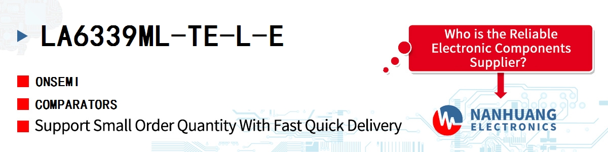 LA6339ML-TE-L-E onsemi COMPARATORS