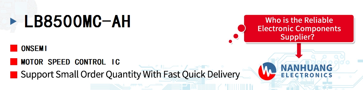 LB8500MC-AH onsemi MOTOR SPEED CONTROL IC