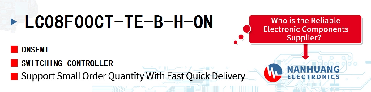 LC08F00CT-TE-B-H-ON onsemi SWITCHING CONTROLLER