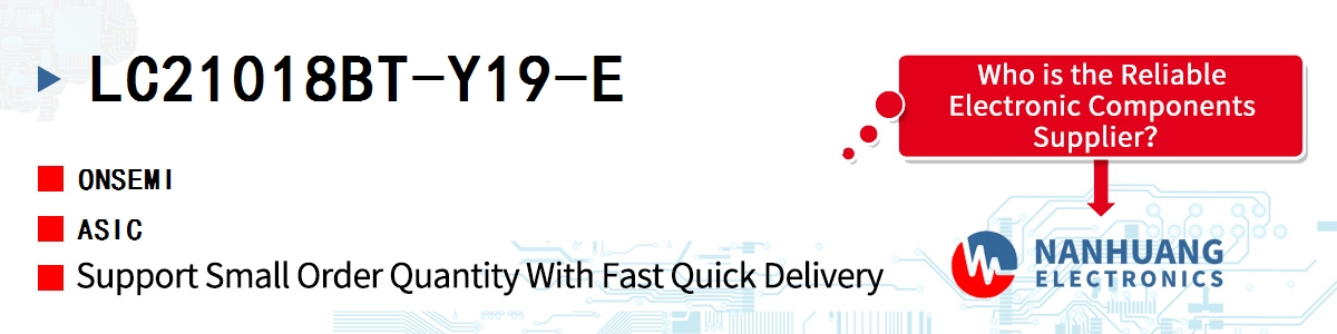 LC21018BT-Y19-E onsemi ASIC