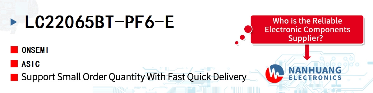 LC22065BT-PF6-E onsemi ASIC