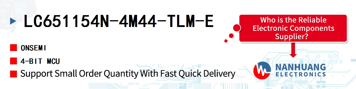 LC651154N-4M44-TLM-E onsemi 4-BIT MCU
