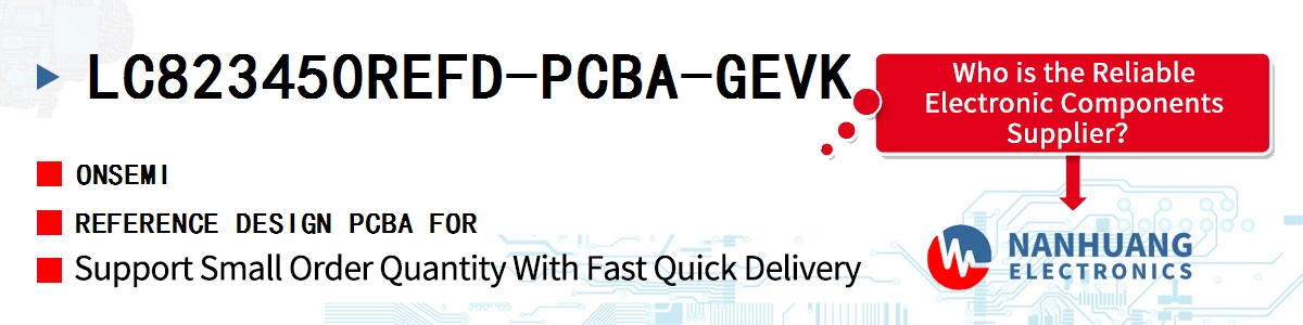 LC823450REFD-PCBA-GEVK onsemi REFERENCE DESIGN PCBA FOR