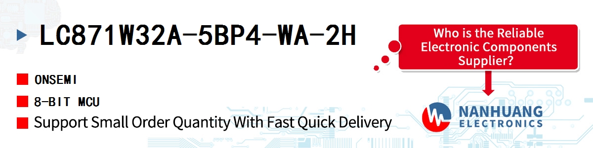 LC871W32A-5BP4-WA-2H onsemi 8-BIT MCU