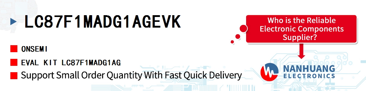 LC87F1MADG1AGEVK onsemi EVAL KIT LC87F1MADG1AG