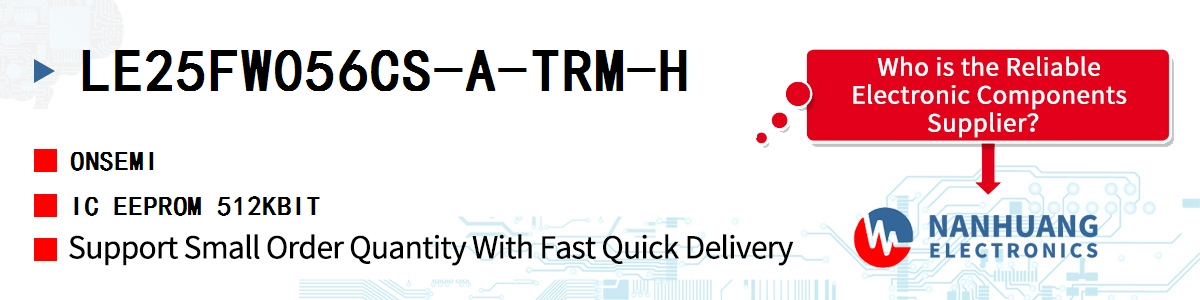 LE25FW056CS-A-TRM-H onsemi IC EEPROM 512KBIT