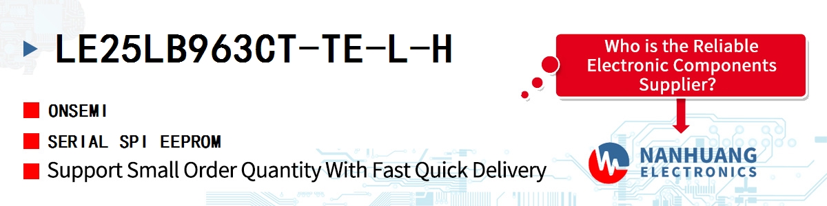 LE25LB963CT-TE-L-H onsemi SERIAL SPI EEPROM