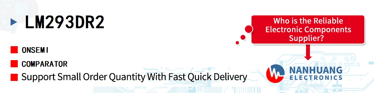 LM293DR2 onsemi COMPARATOR