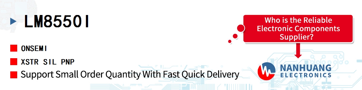 LM8550I onsemi XSTR SIL PNP
