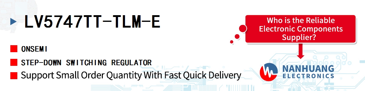 LV5747TT-TLM-E onsemi STEP-DOWN SWITCHING REGULATOR